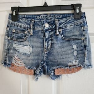 Low rise shorts